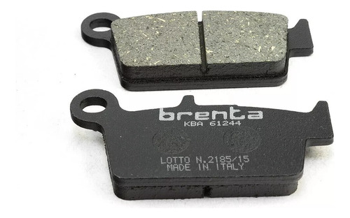 Pastillas Freno Honda Xr 250 93-97 Brenta Italia Trasera