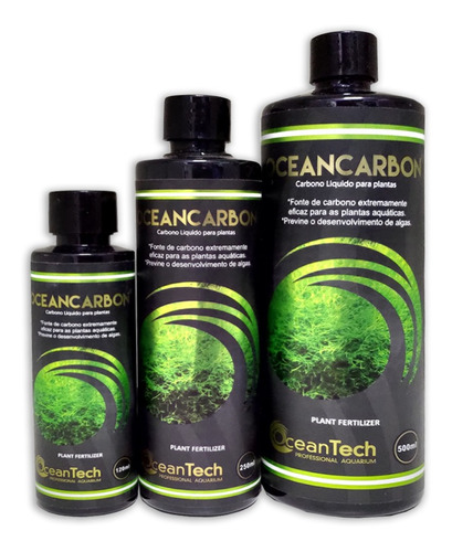 Ocean Tech Ocean Carbon 250ml - Carbono Líquido Para Plantas