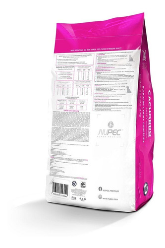 Imagen 2 de 2 de Alimento Nupec Cachorro Raza Requeña, Bolsa 2kg