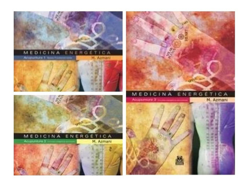 Oferta: 3 Libros De Medicina Energética Acupuntura - Azmani