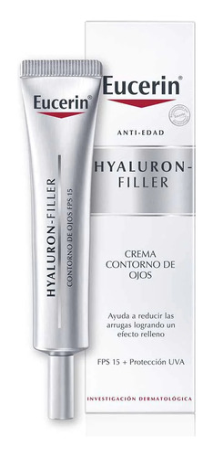 Eucerin Antiedad Hyaluron-filler+ela Fps15 Contorno Ojos15ml