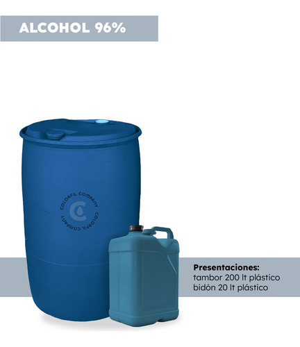 Alcohol 96% X 5litros