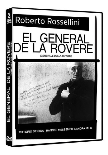 El General De La Rovere Roberto Rosellini Pelicula Dvd