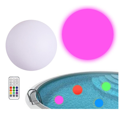 Luz Flotante De Agua Luces Flotantes Para Piscinas 2 Piezas