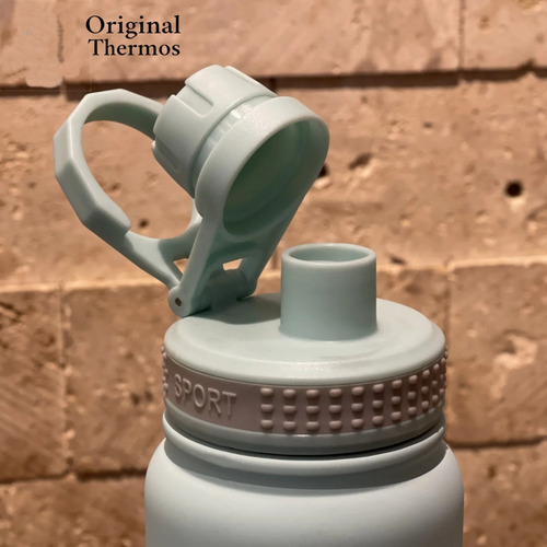 Termo Acero Para Agua Cafe Te Acero Invierno Verano 800ml