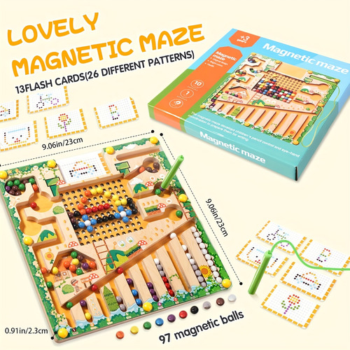 Rompecabezas Magnéticos De Colores Y Números