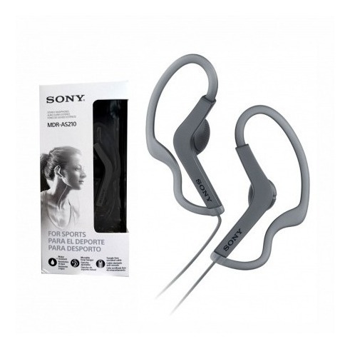 Auriculares Sony Mdr As210 Negro Resistente Al Agua
