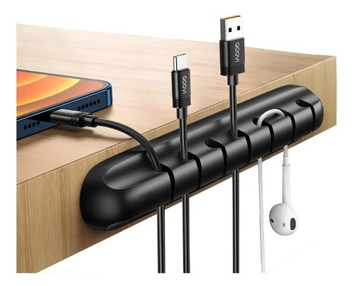 Organizador De Cables Soporte De Cables Usb Flexible Lh01b