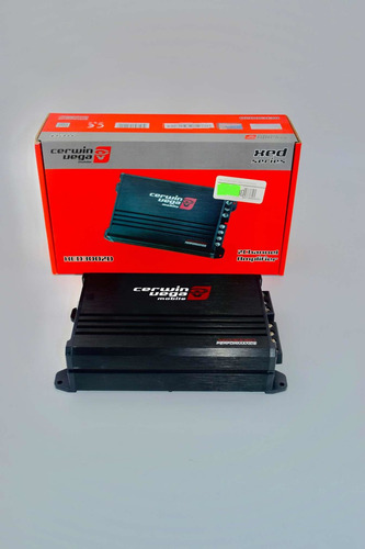 Amplificador Cerwin Vega Mobile Xed3002d 2 Canales 250 Watts Negro