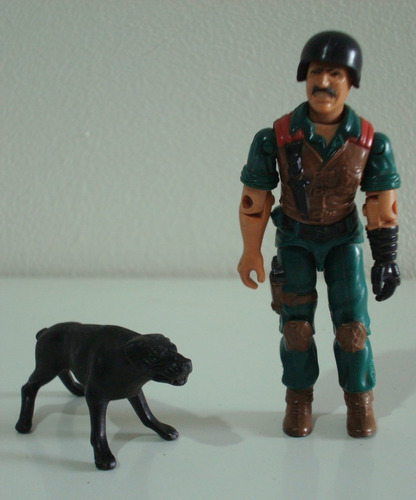 Boneco Comandos Em Ação Gi Joe Cão Bravio Hasbro (Usado)