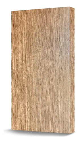 Set De 3 Repisas Flotantes De 60x20cm Mdf Melamina Madera Natural
