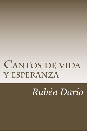 Libro: Cantos De Vida Y Esperanza (spanish Edition)