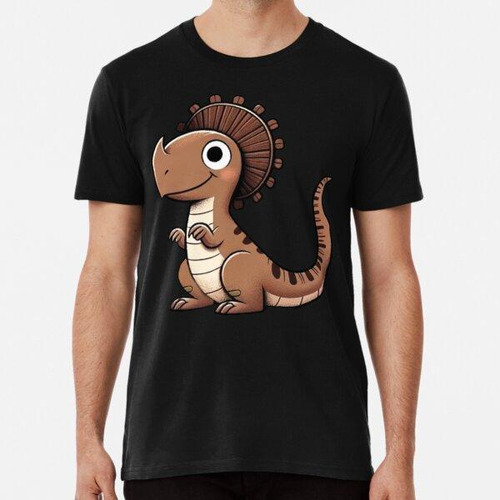 Remera Un Lindo Dinosaurio Estilo Libro De Cuentos Algodon P