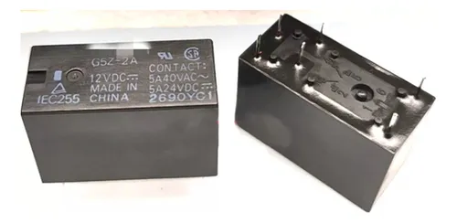 2PCS OMRON G5Z-2A-12VDC Power Relay 12VDC 6Pin 5A 24VDC | eBay