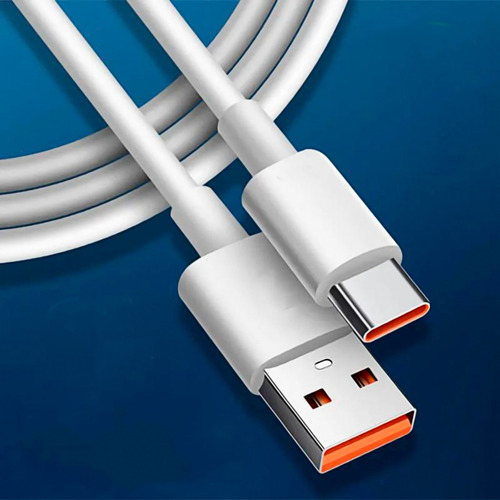 Cabo Carregador Usb Tipo C 6a Carregamento Rápido Para Xiaom
