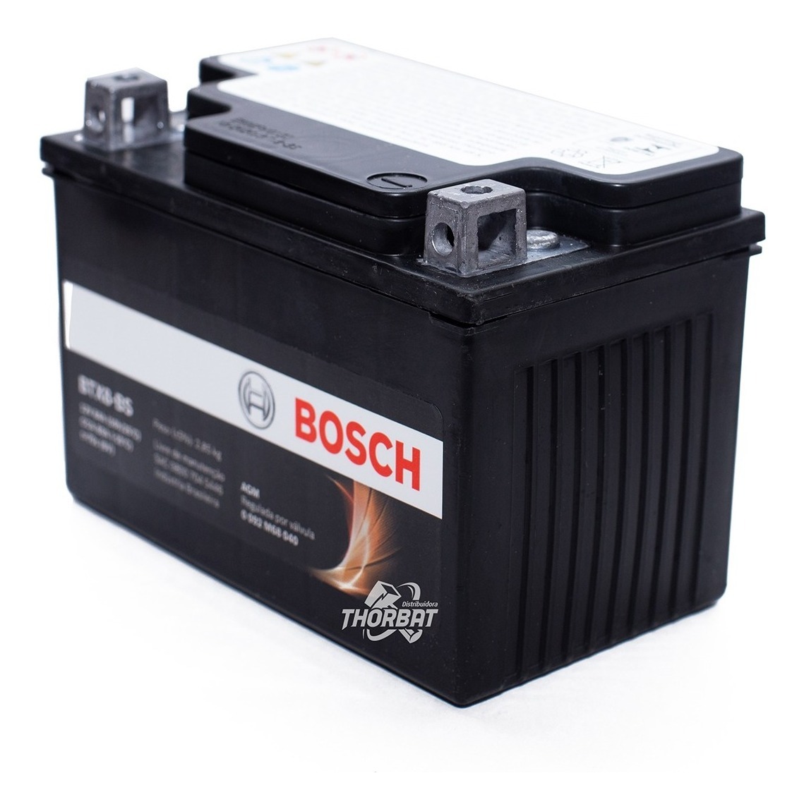 Bateria Suzuki Burgman 400 12v 8ah Bosch Btx8bs (ytx9bs