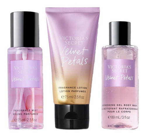 Imagen 2 de 2 de Velvet Petals Victoria's Secret Kit De Regalo Cosmetiquera
