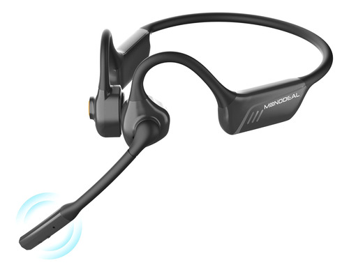 Monodeal Auriculares De Conducción Ósea Con Micrófono, De