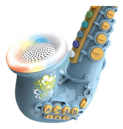 / Trompeta De Simulación Para Niños Carga Usb Saxofón Verde