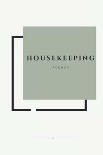 Housekeeping: Agenda Verde