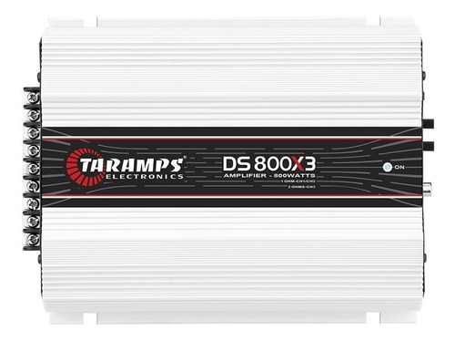 Taramps Ds800x3 / Ds800 Digital 800w Rms 3 Canais - 2 Ohms