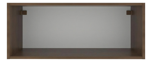 Aéreo Madesa Stella 80 Cm 1 Porta Basculante - Rustic/branco
