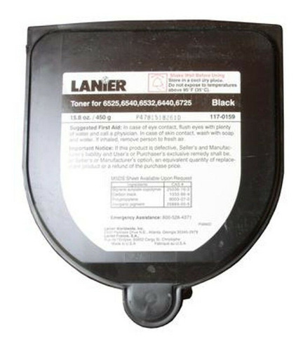 Toner Lanier Fotocopiadora Ref:6540