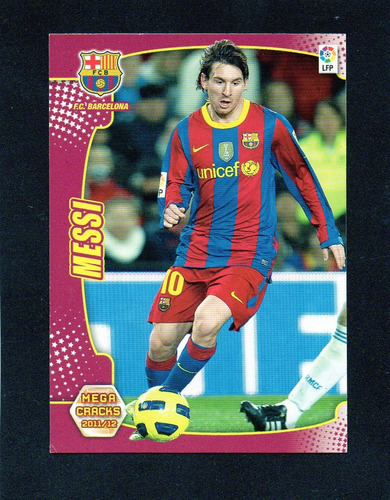 Panini Modena, Liga 2011/12, Lionel Messi, Mega Crack, Mira!