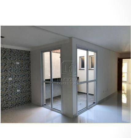 Cobertura Com 1 Dormitório À Venda, 52 M² Por R$ 339.000,00 - Campestre - Santo André/sp - Co5235