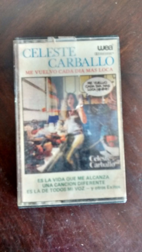 Cassette De Celeste Carballo - Me Vuelvo Cada Dia Mas(293