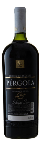 Vinho Brasileiro Tinto Seco Seleção Pérgola Serra Gaúcha Garrafa 1l