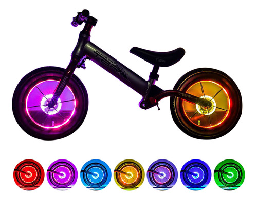 Luz Led Para Rueda De Bicicleta, Colorida Luz Para Cubo De B
