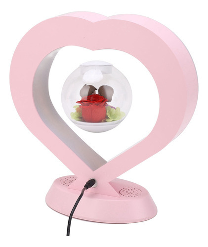 Altavoz Inalámbrico Flotante Que Levita En Forma De Corazón