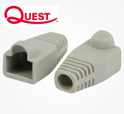 Imagen 1 de 3 de Funda De 50 Capuchones Quest Boots Plásticos Conectores Rj45
