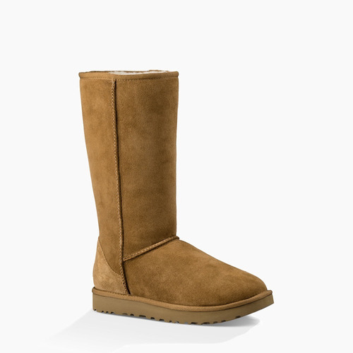 Bota Ugg Cano Alto, Cor Caramelo - Tamanho 8 Us