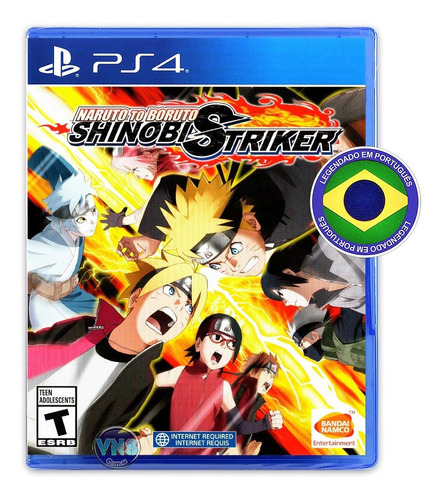 Naruto To Boruto: Shinobi Striker - Ps4 - Míd Física Lacrado