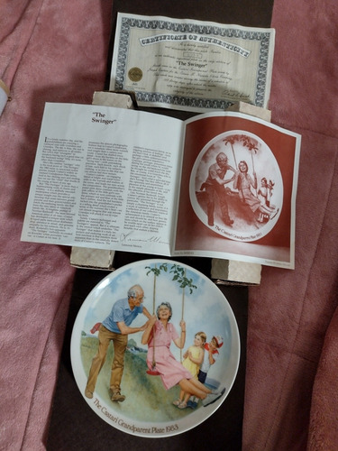 Plato Colección Csatari The Swinger Grandparents Vintage1983