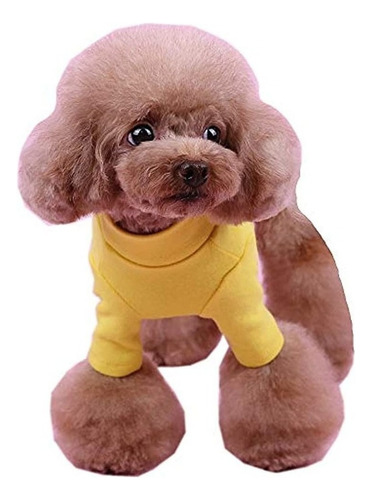 Camisetas De Color Liso Para Perros Para Perros Pequeños (l