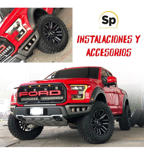 Imagen 8 de 10 de Faros Niebla Ford Raptor 2016/2020 Rigid Industries Base Inc