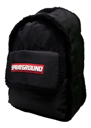 Mochila Sprayground  Black Plush  Original Nueva