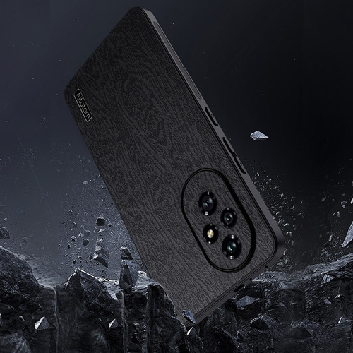 ~ For Honor 200 5g Wood Patterned Slim Hard Shockproof Case