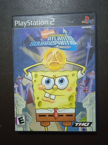 Spongebob Atlantis Squarepantis - Play Station 2 Ps2 (Usado)