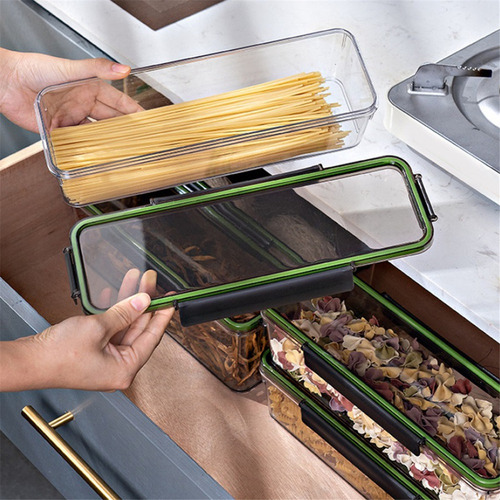 Contenedor De Espaguetis Para Alimentos, Caja De Almacenamie