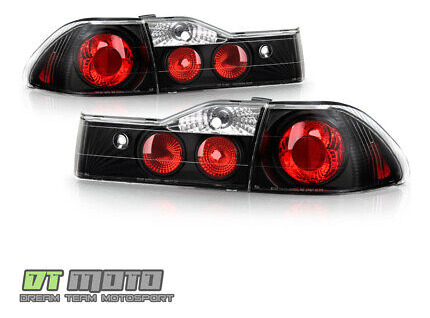 For Black 2001-2002 Honda Accord 4-door Sedan Tail Light Yyk