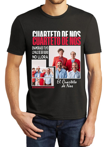 Playera Algodón Cuarteto De Nos