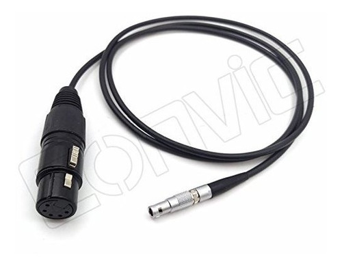 Arri Cable Audio Para Mini Camara 5 Pin Conector Xlr