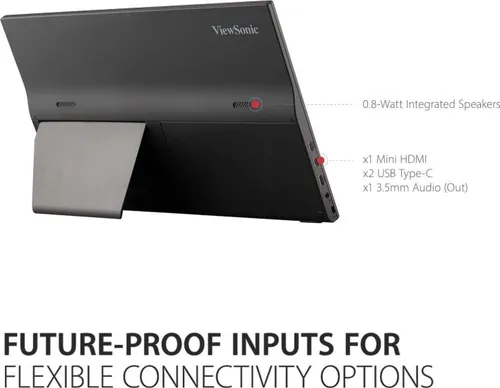 Viewsonic Vainch 1080p Monitor Ips Portátil Con Soporte Inco