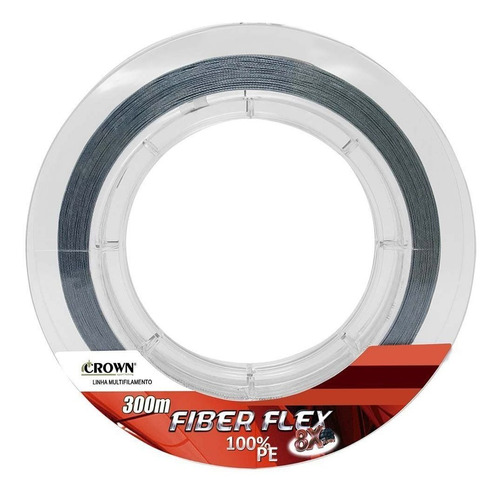 Imagem 3 de 3 de Linha Multifilamento Crown Fiber Flex 8x Opções 100 Metros