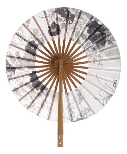 Alta Calidad (bk) Abanico De Mano Plegable Sakura Flower