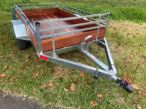 Carretinha Nova Completa Estrutura Reforçada 1,40 X 2,50